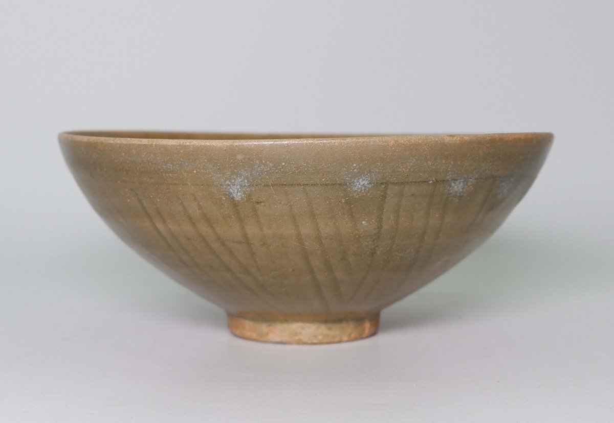 MKA】古美術 珠光青磁茶碗 中国 古陶 茶道具 真作保証 | monsterdog.com.br