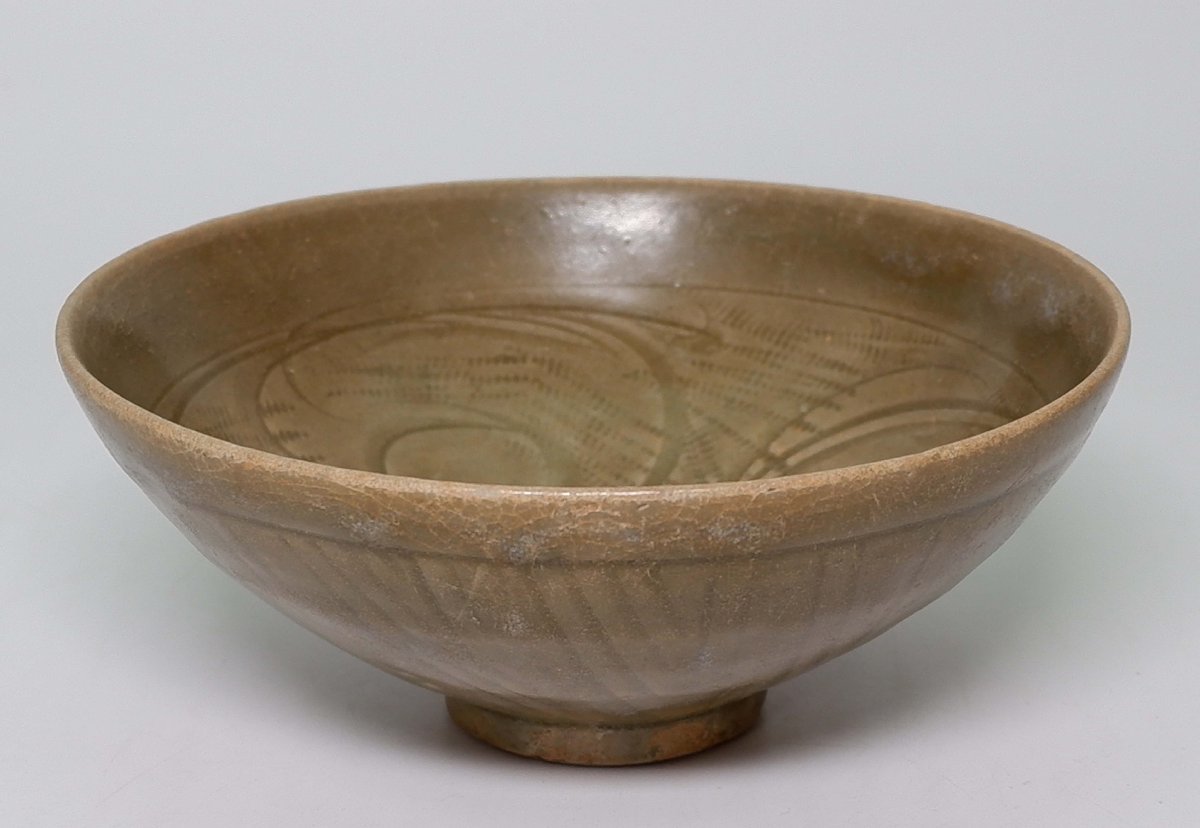 MKA】古美術 珠光青磁茶碗 中国 古陶 茶道具 真作保証 | monsterdog.com.br