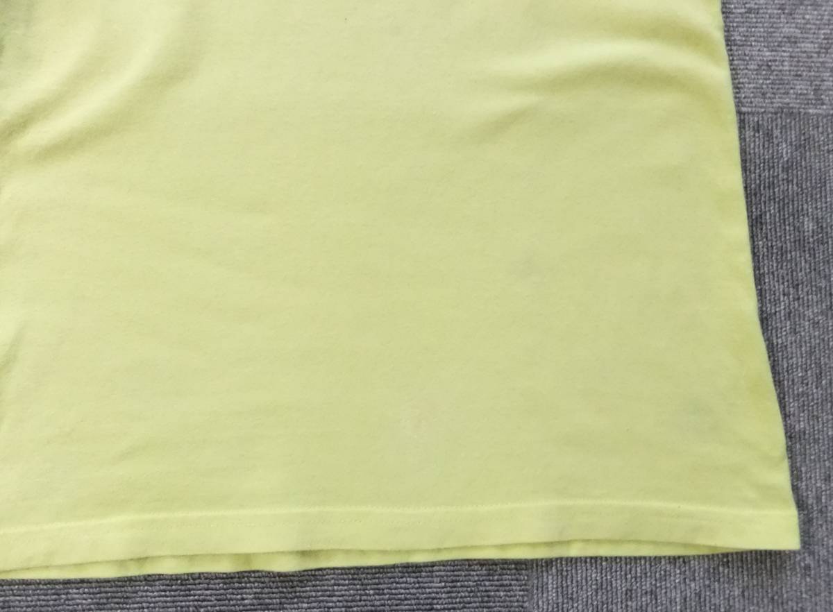 POLO Ralph Lauren ポロ ラルフローレン イエロー半袖 Tシャツ S（8）ビッグポニー キッズ KIDS 黄色×ネイビー 袖3_画像5