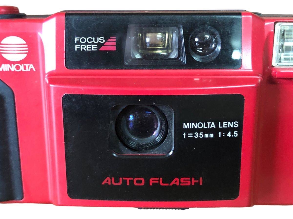 最安挑戦! 動作未確認 MINOLTA AUTO FOCUS フィルムカメラ