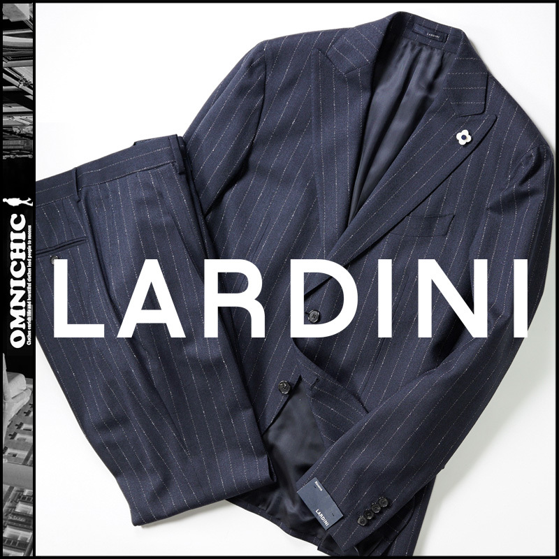 価格交渉済みコレ以上はない新品【LARDINI】ラルディーニ/ネイビー