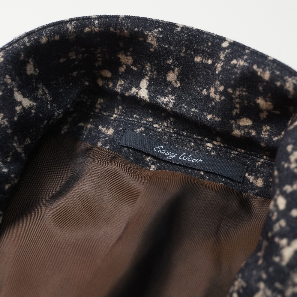 伸び伸びストレスフリー!□新品8.3万【PAOLONI】転写ギンガムチェック