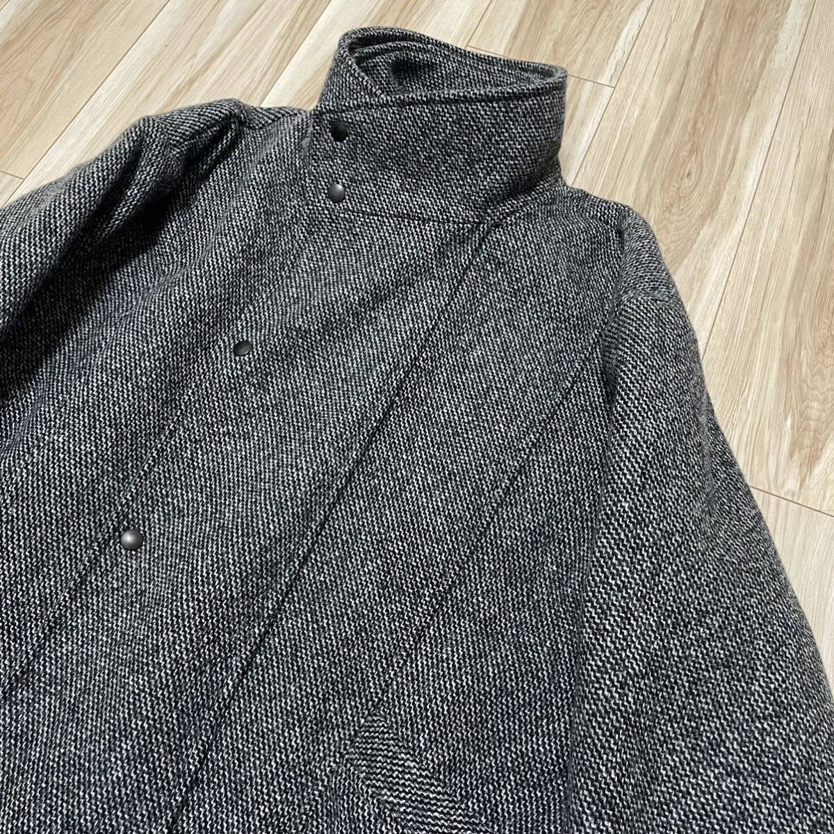 春のコレクション 美品 激レア 黒タグ ブルゾンwool ミリタリー coat