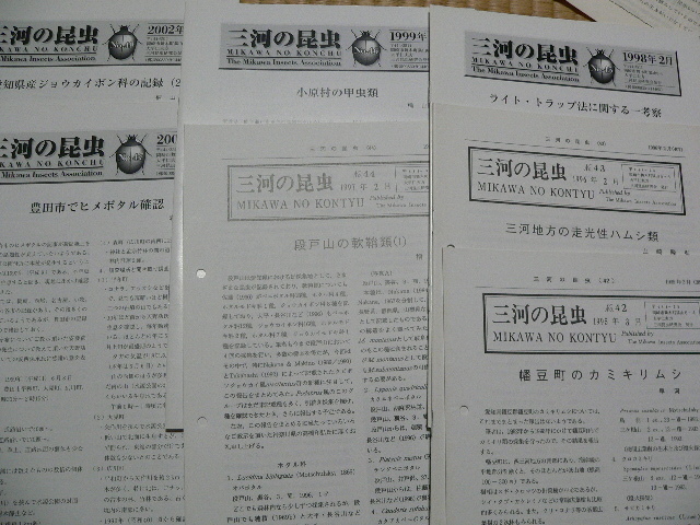 時間指定不可】 三河の昆虫(三河昆虫研究会・)1-61号揃い 蝶 時間指定不可】 三河の昆虫(三河昆虫研究会・)1-61号揃い 蝶