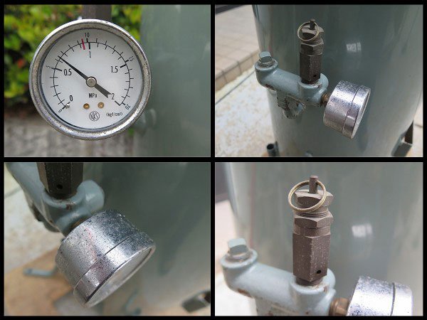 △A) 美品! HITACHI/日立工機 エアタンク サブタンク ST-95C 95L △A) 美品! HITACHI/日立工機 エアタンク サブタンク ST-95C 95L