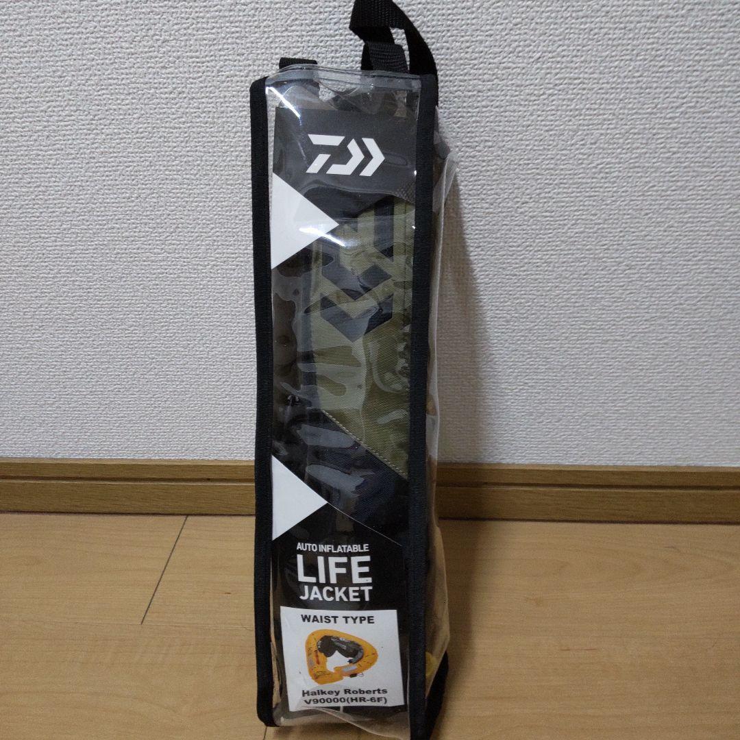 新品 ダイワ(DAIWA) インフレータブルライフジャケット DF-2709 腰巻タイプ フリーサイズ フィッシング釣り 海釣り モスグリーン色