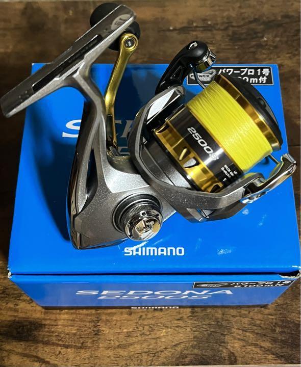 新品 シマノ(SHIMANO) 17 セドナ 【2500S PEライン(1号/100m)付き】 スピニングリール 釣り具 フィッシング 海釣り ジギング メバル