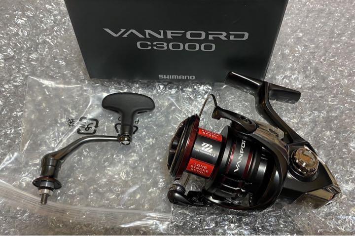 新品 シマノ(SHIMANO) 20 ヴァンフォード 【C3000】 スピニングリール 釣り具 フィッシング 海釣り 両利き 全魚種対応　ブラック