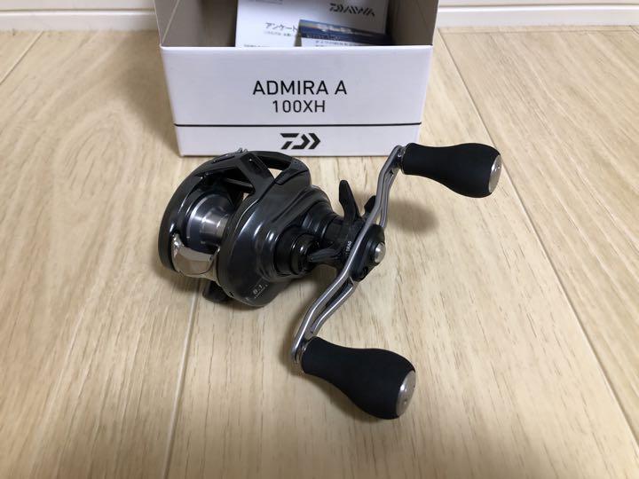 新品 ダイワ(DAIWA) 20 ADMIRA A 100XH 右ハンドル 両軸リール ベイトリール 釣り具 高品質 フィッシング 滑らかな巻き感_画像1