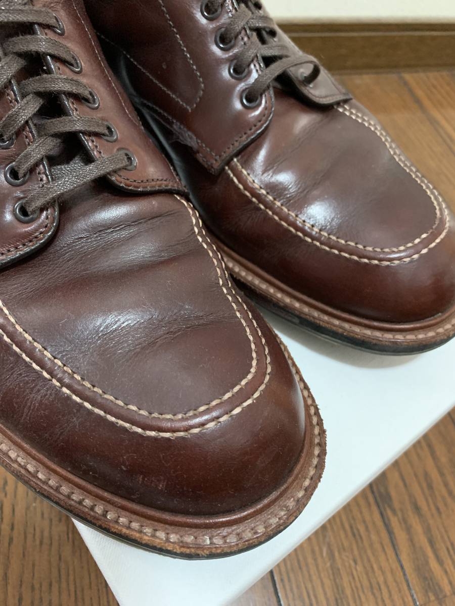 7.5 D ブラウン オールデン インディーブーツ / 25.5 Alden
