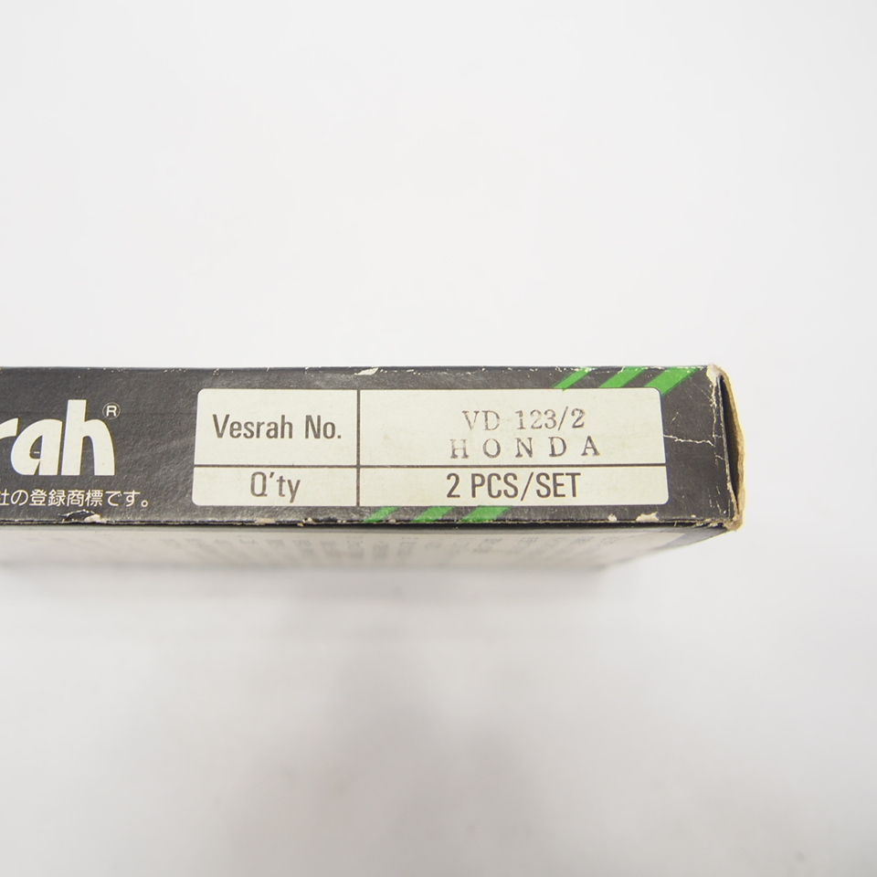 未使用品! vesrah VD-123/2 ブレーキパッド ホンダ ベスラ グリーンパッド GB250クラブマン_画像2