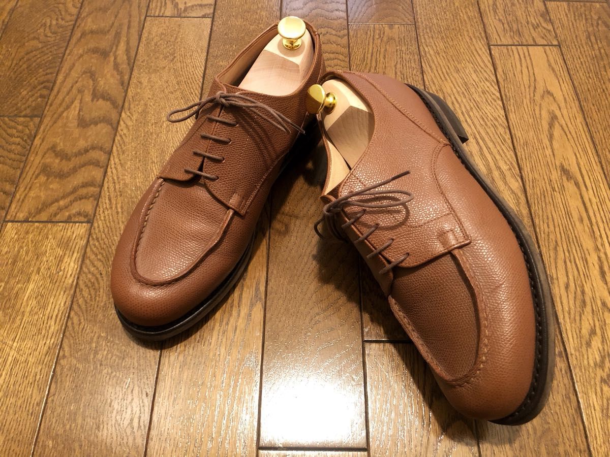 シニアファッション 一度着用の極美品☆PARABOOT ミカエル PBGG メンズ