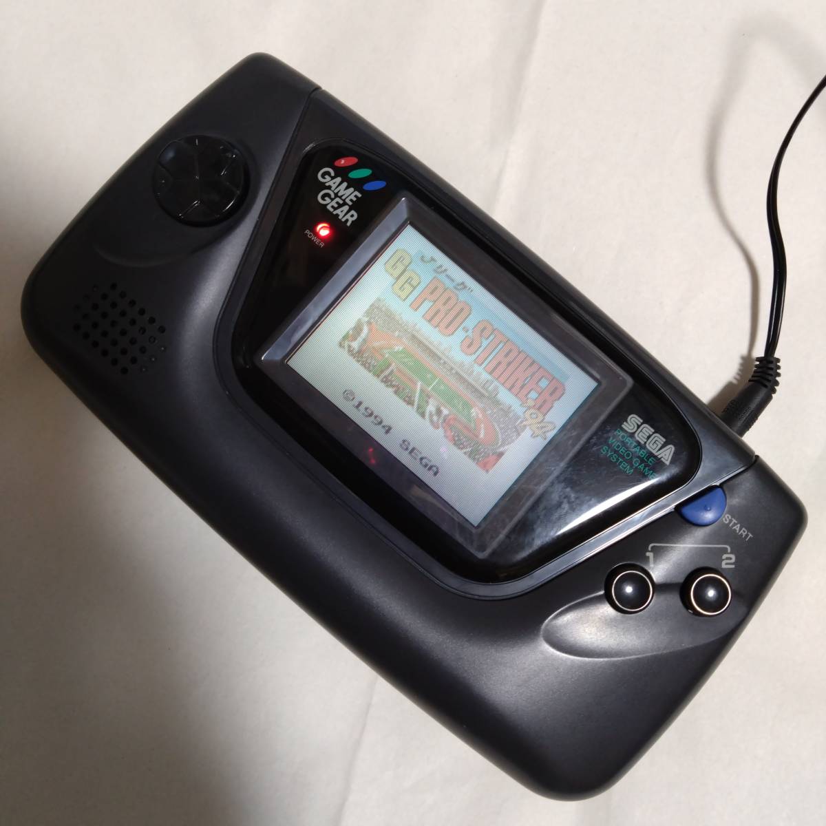 セガ ゲームギア＋1 Jリーグプロストライカー94_画像2