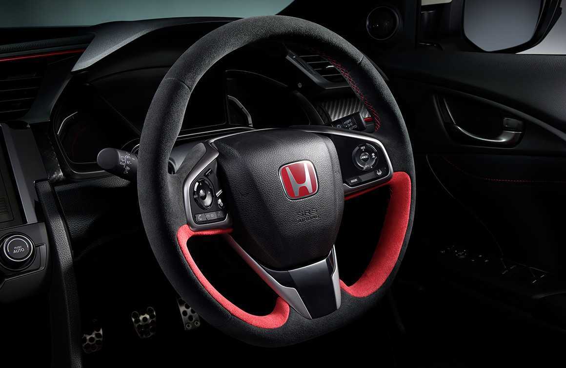 ホンダ純正 CIVIC TYPE R FK8 後期 アルカンターラ ステアリング