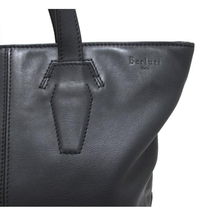 ベルルッティ Berluti ショルダートートバッグ カリグラフィ ダーク