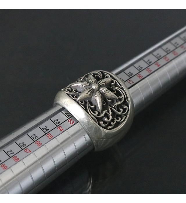 期間限定】 銀座店 クロムハーツ 約20号 SV925 シルバー 指輪 リング