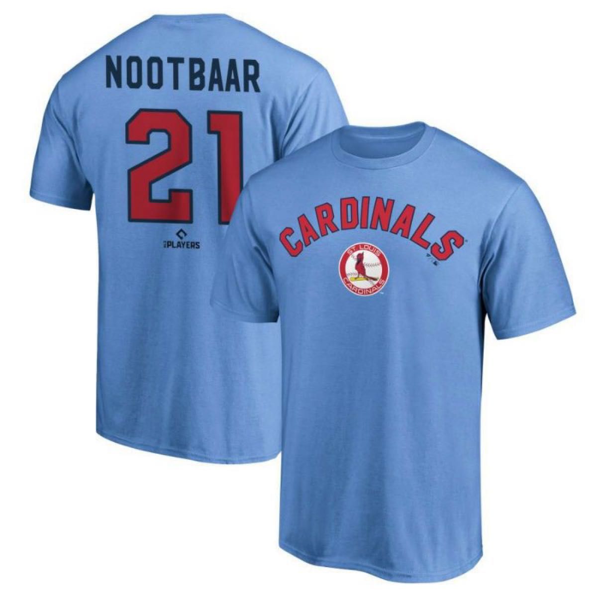 MLB セントルイス カージナルス ラーズ・ヌートバー Tシャツ ライトブルー Yahoo!フリマ（旧）