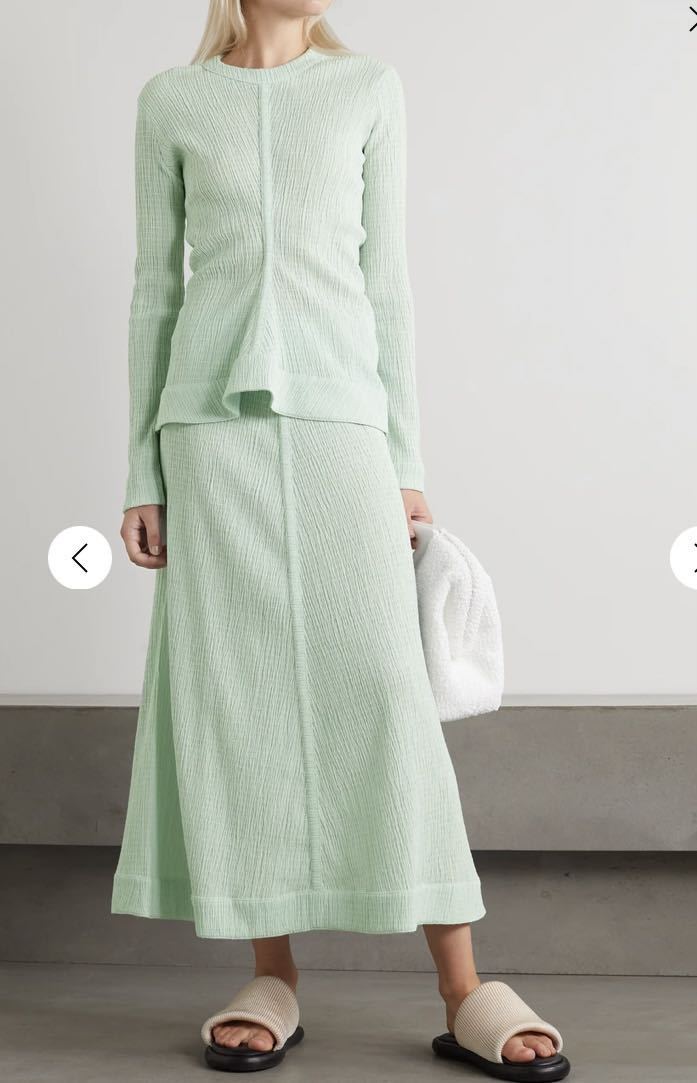 jil sander ジルサンダーミントグリーンカットソー新品 | noonanwaste.com