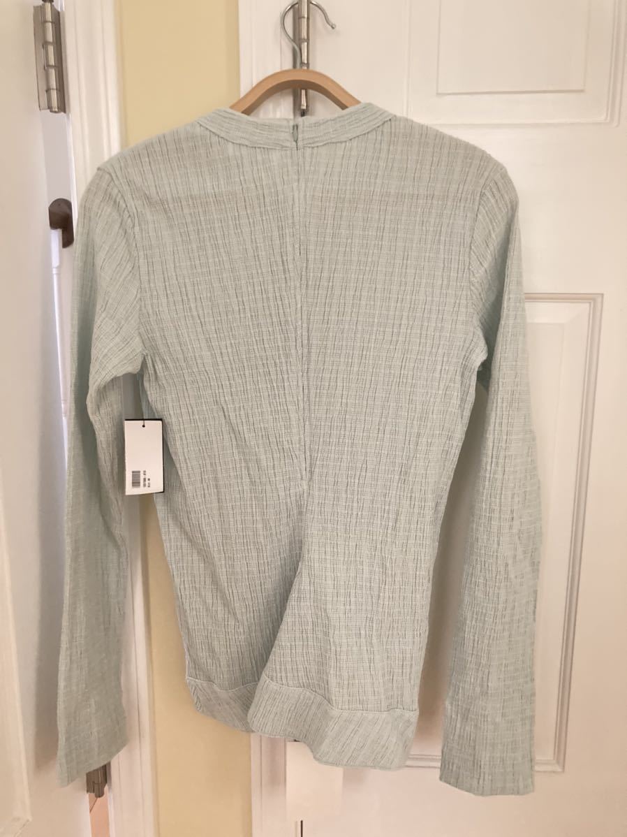 jil sander ジルサンダーミントグリーンカットソー新品 | ithink.lt