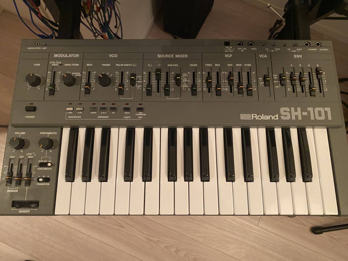 超美品 roland sh-101 フルメンテナンス済み ローランド