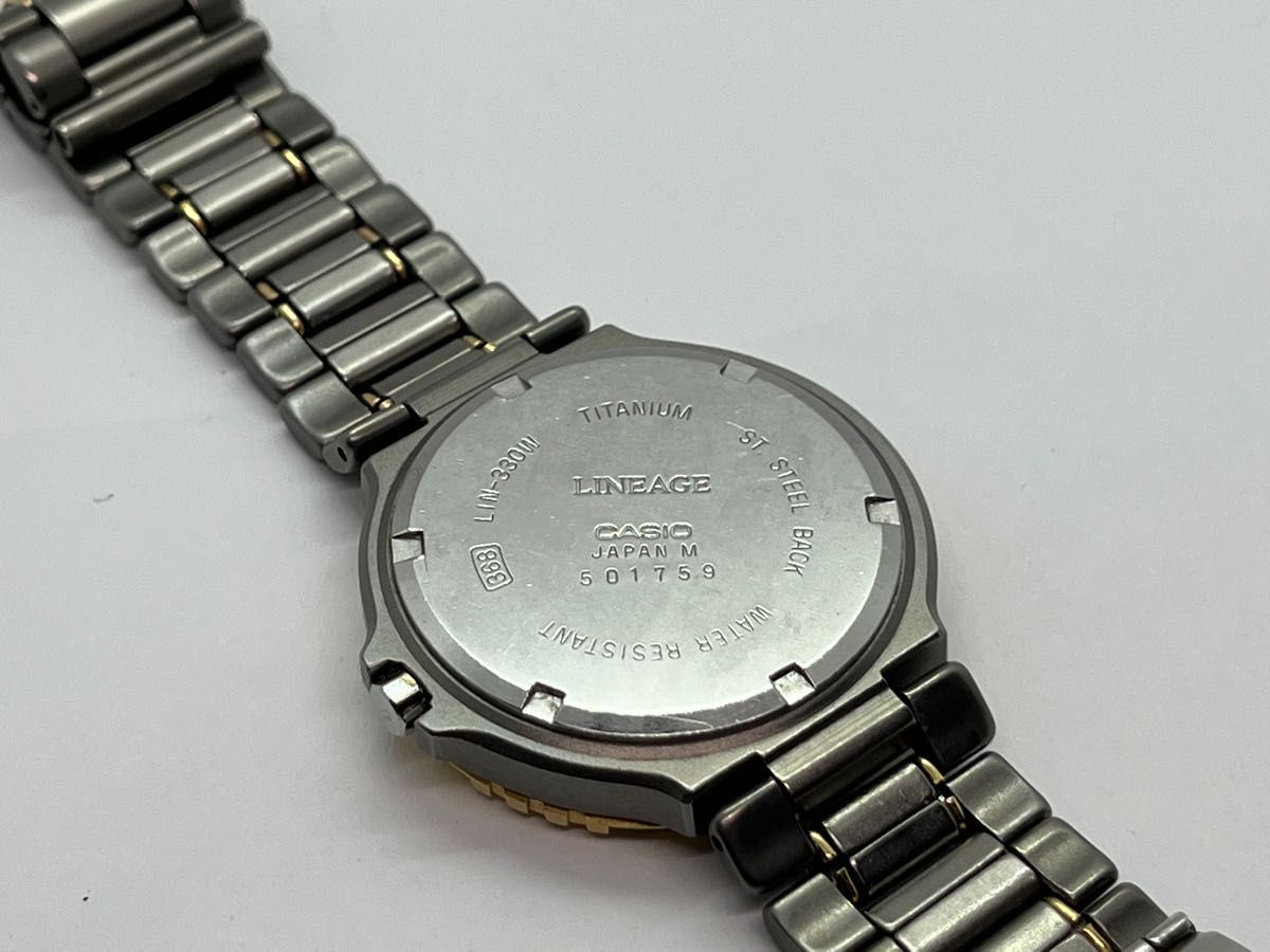 CASIO カシオ LINEAGE リニエージ ムーンフェイズ LIN-330W CASIO カシオ LINEAGE リニエージ ムーンフェイズ LIN-330W