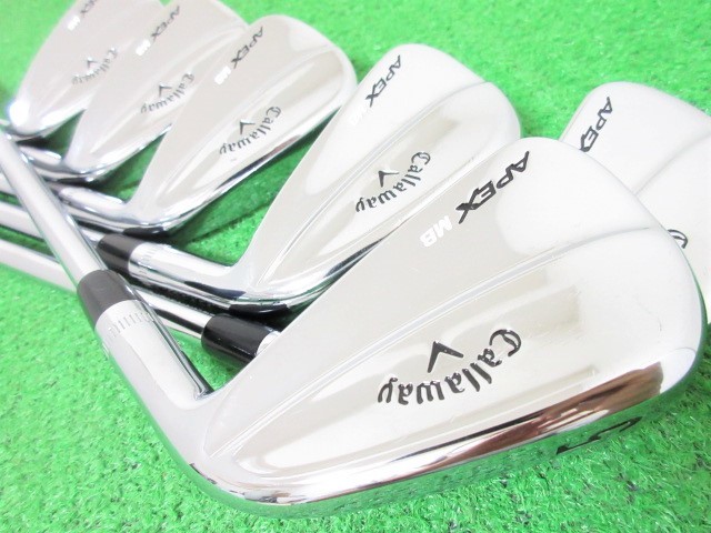 安全Shopping Callaway キャロウェイ APEX MB アイアンセット 6本