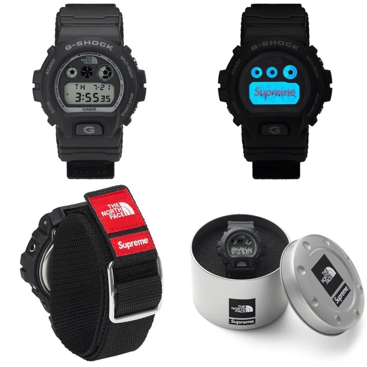 Supreme The North Face G-SHOCK Watch Black シュプリーム 新品未使用 国内正規品 カシオ 4