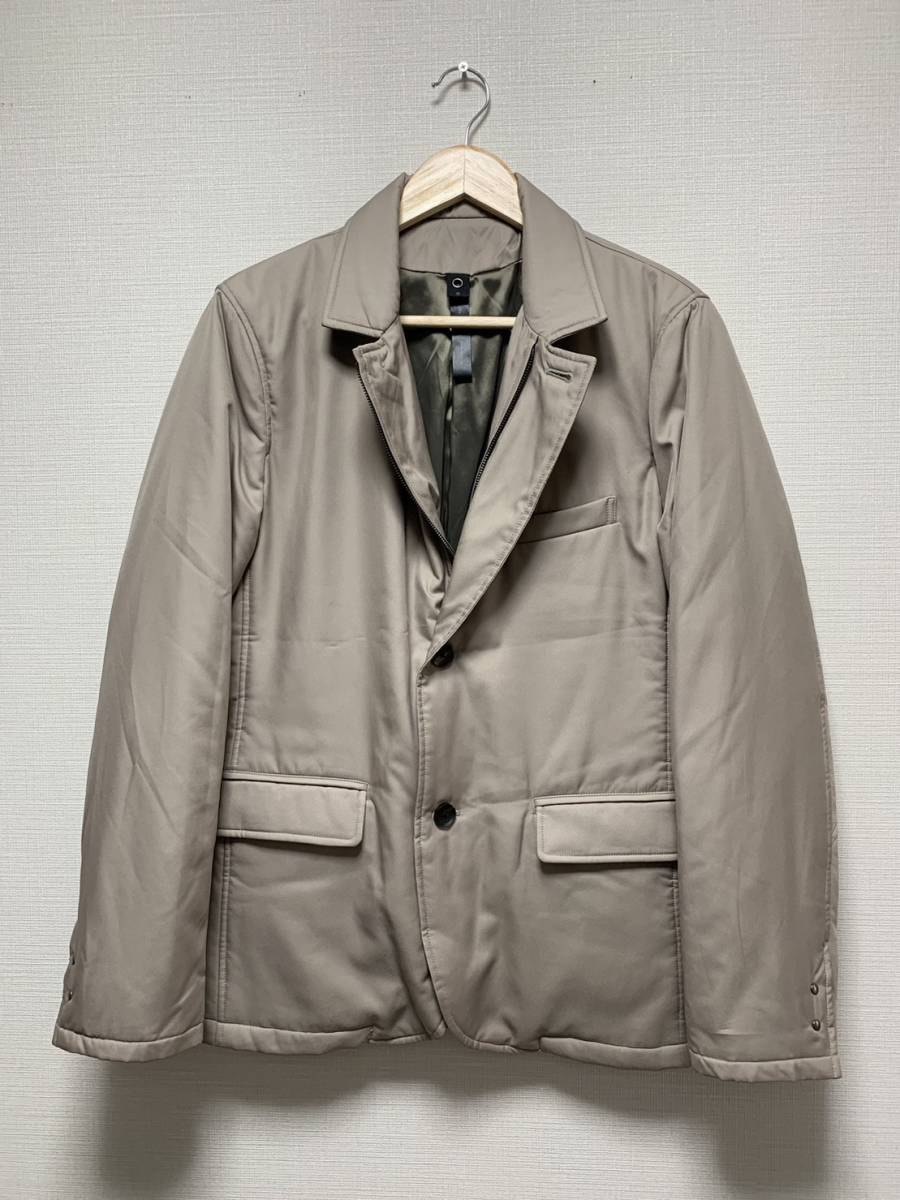 美品☆[wjk] 定価58,300 AUTUMN JACKET リモンタナイロン テーラードジャケット M ベージュ 2987 cf54s ダブルジェイケイ