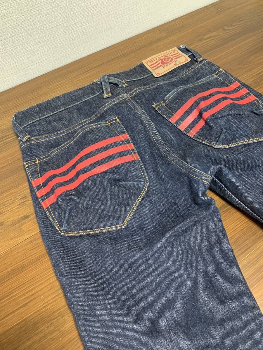 美品☆ [Hiroshima Denim by blackmeans] ストレッチスキニー インディゴデニムパンツ 29 日本製 ブラックミーンズ ヒロシマデニム_画像7