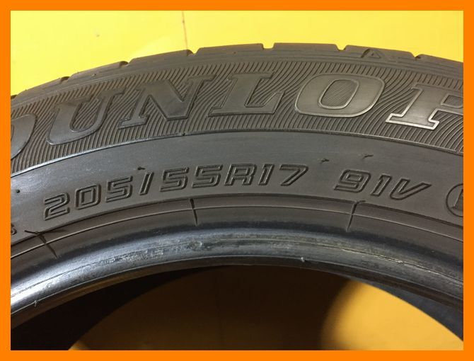 ★☆DUNLOP　ENASAVE EC300+　205/55R17　2本　2020年製☆★_画像9