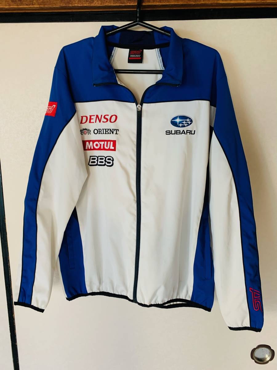  Subaru STI world Rally official * truck jersey jacket size XL soft shell jacket 