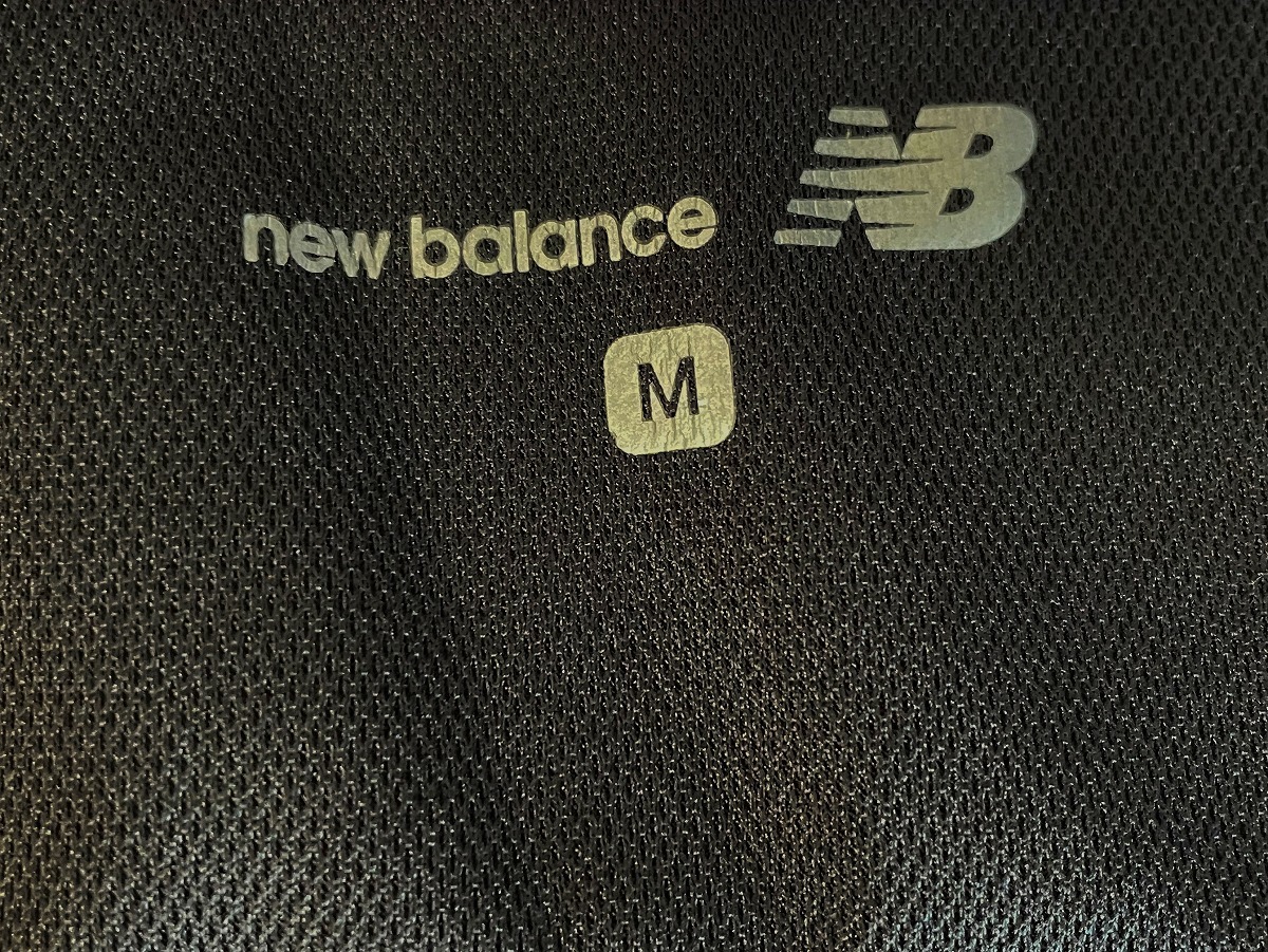 [ super-discount 1 point only domestic regular goods ]New Balance New balance short sleeves One-piece sport wear tunic tennis running M black USED