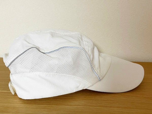 【激安1点のみ 289311-100】NIKE ナイキ FIT DRY ベトナム製 ポリエステル100％ フィット ドライ キャップ 帽子 USED ホワイト系 L/XL_画像4