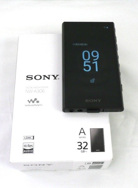 SONY ソニー ウォークマン NW-A306 32GB ブラック デジタル メディア