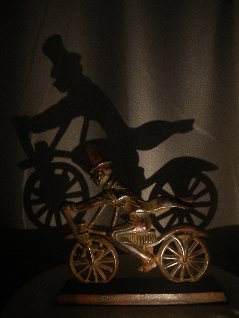 iron casting　vintage　National Cycle　全高198㎜　アイアン　オブジェ　ナショナル自転車　Japan　日本製　置物　鋳物　鋳造　店舗用
