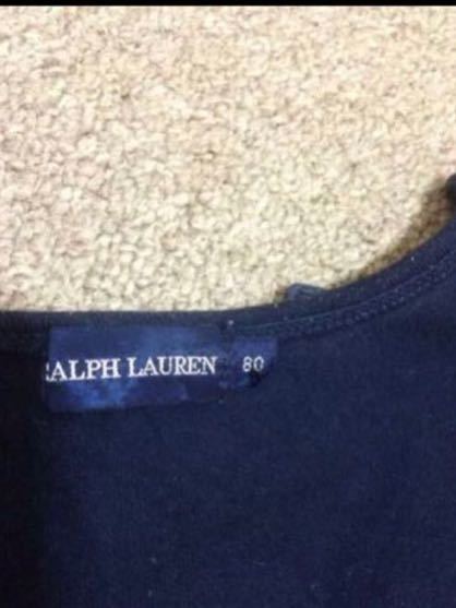 p63 109 man 80 degree Ralph Lauren. navy blue. cut and sewn 