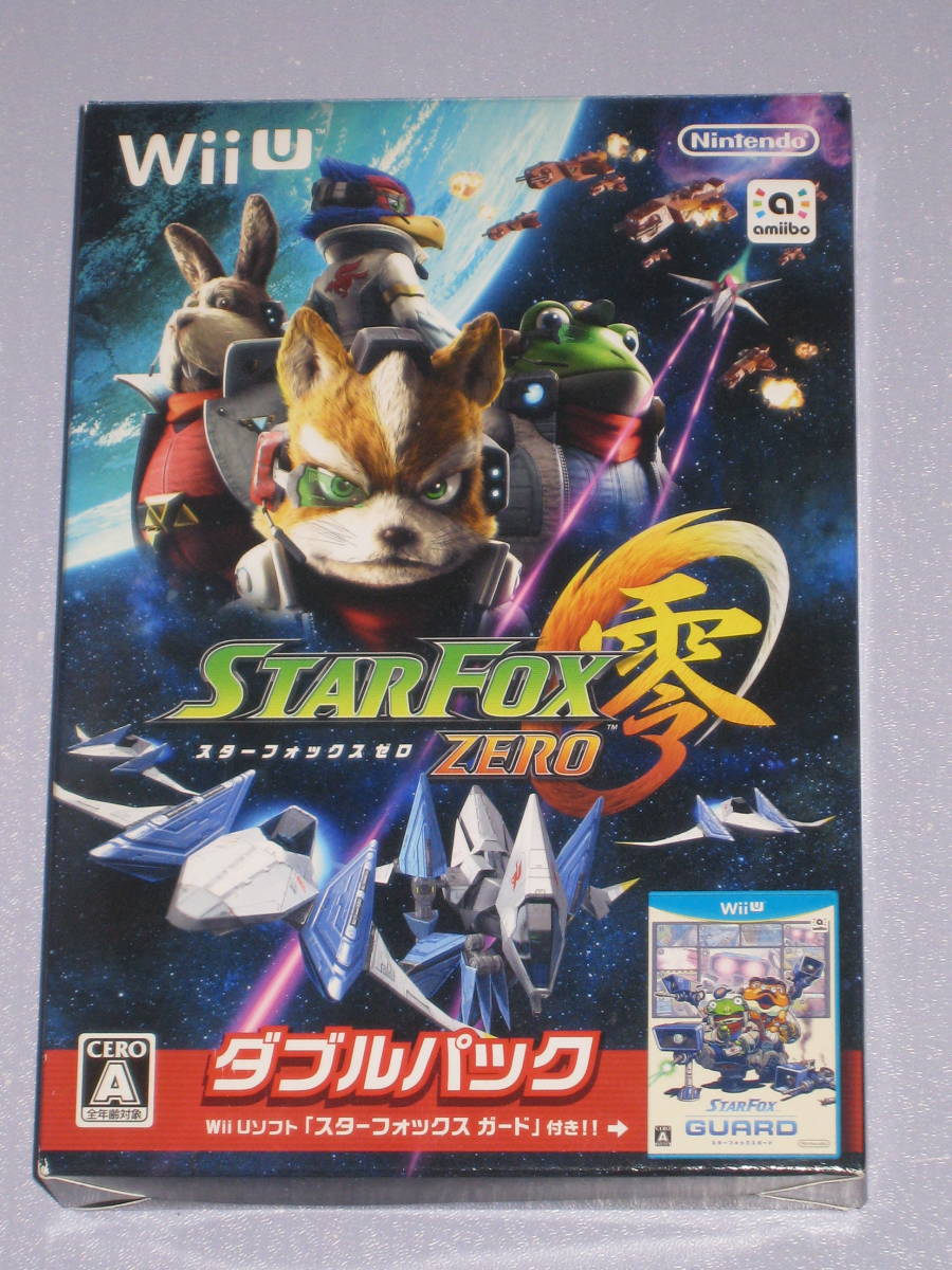★☆ Wii U スターフォックス ゼロ & ガード ダブルパック STAR FOX ZERO GUARD DOUBLE PACK ☆★_画像1