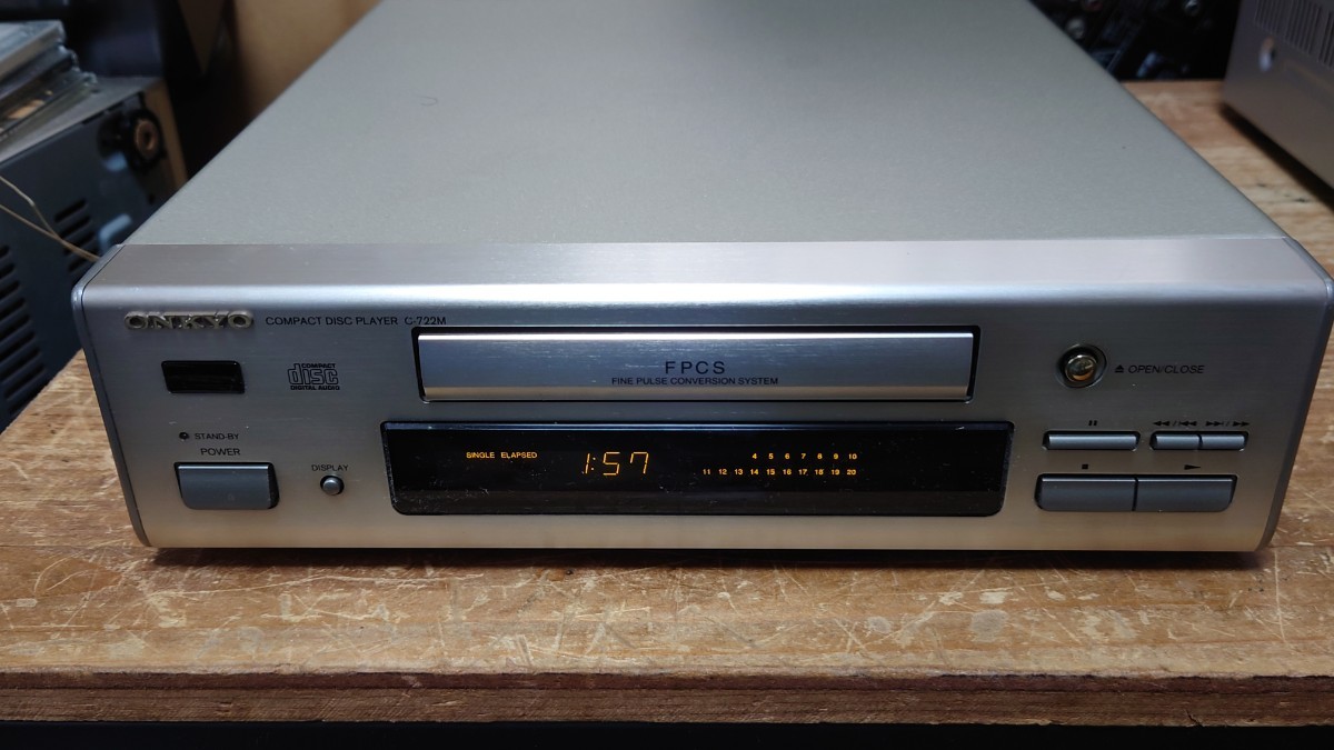 ONKYO CD player C-722M used 