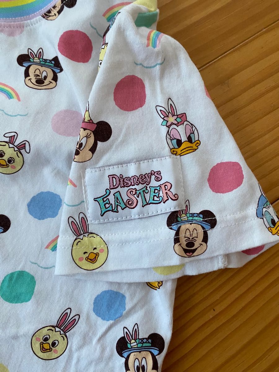 東京ディズニーリゾート　イースター　EASTER ミッキー 半袖Tシャツ　140cm ウサピヨ