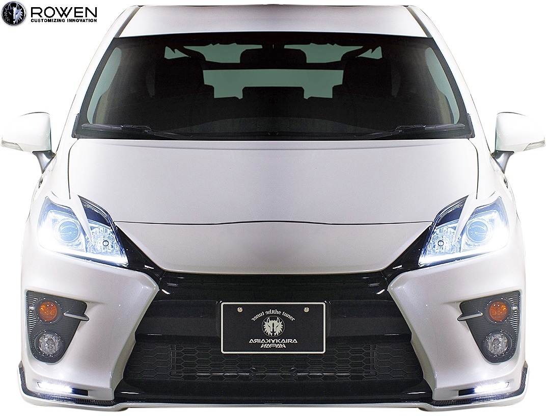 【M’s】TOYOTA 30 プリウス G's ZVW30 (2011.12-2015.11) ROWEN SPORT リヤアンダーディフューザー ／／ FRP ロエン ロウェン 1T007P00_画像2