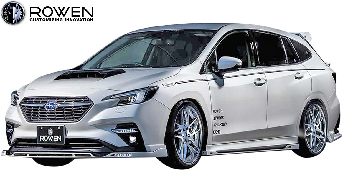 【M's】SUBARU LEVORG VN5 (2020.11-) ROWEN リア ディフューザー ／／ ロエン ロウェン FRP 未塗装 エアロ 外装 社外 カスタム 1S012P00_画像8