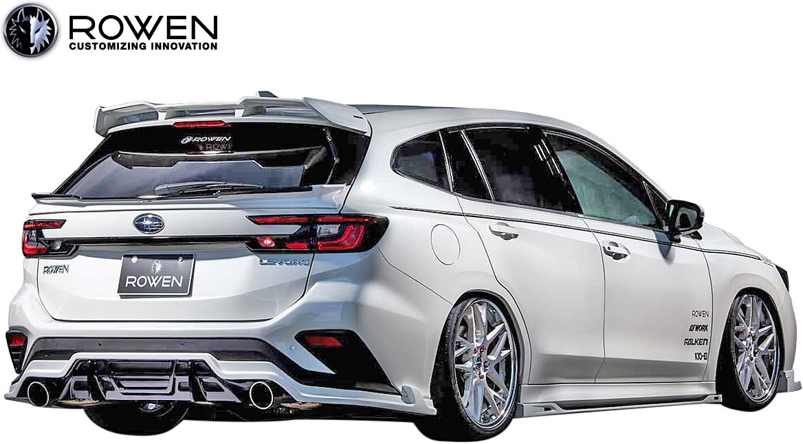 【M's】SUBARU VN5 レヴォーグ (2020.11-) ROWEN フロントスポイラー ／／ ロエン ロウェン FRP 未塗装 エアロパーツ カスタム 1S012A00_画像9