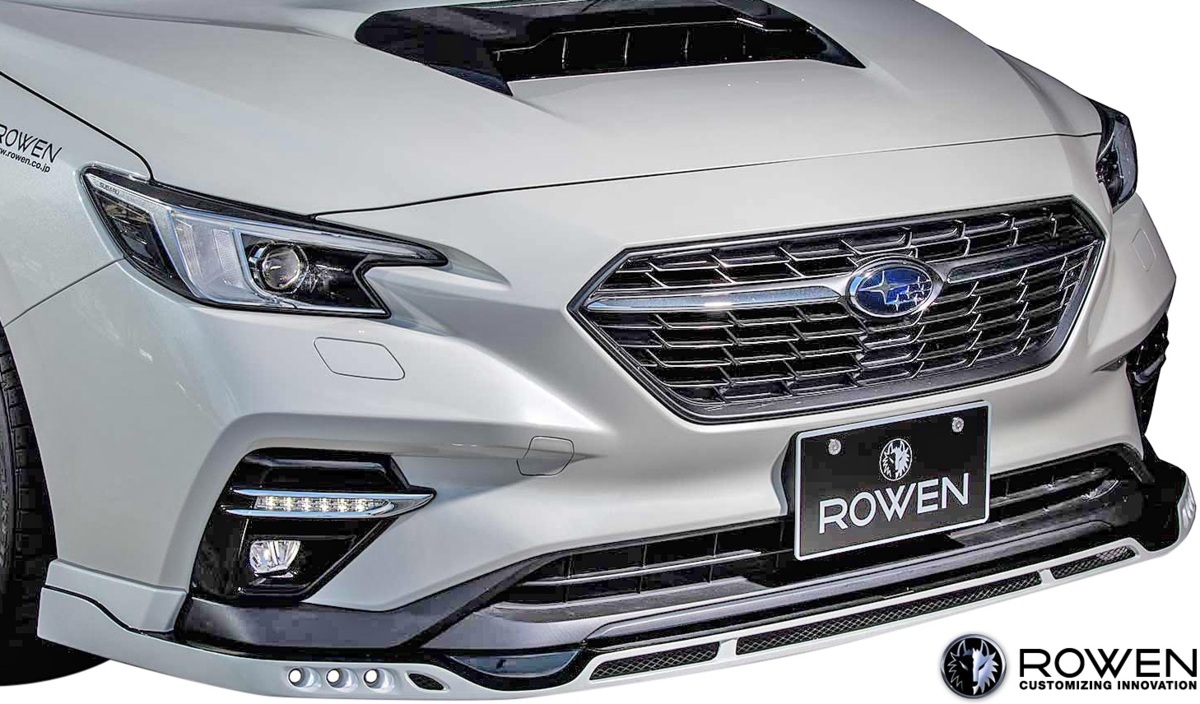 【M's】SUBARU VN5 レヴォーグ (2020.11-) ROWEN フロントスポイラー ／／ ロエン ロウェン FRP 未塗装 エアロパーツ カスタム 1S012A00_画像3