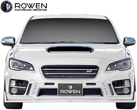 【M’s】前期 WRX STI / S4 A-C型 (2014.08-2017.05) ROWEN SPORT カーボン アイラインガーニッシュ ／／ CARBON ロエン ロウェン 1S006H10_画像3