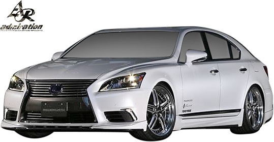 【M’s】LEXUS 40LS 後期 ショート/ロング (H24.10-H29.10) ADMIRATION リヤハーフスポイラー ／／ FRP アドミレイション エアロ パーツ_画像7