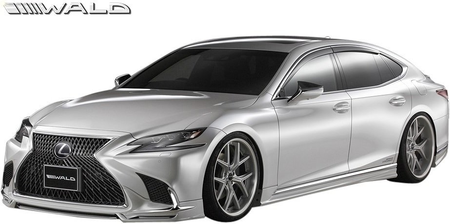 【M’s】 レクサス 50系 LS 前期 LS500h ハイブリッド EXECUTIVE version L I package (H29.10-R2.10) WALD フロントスポイラー ヴァルド_画像6