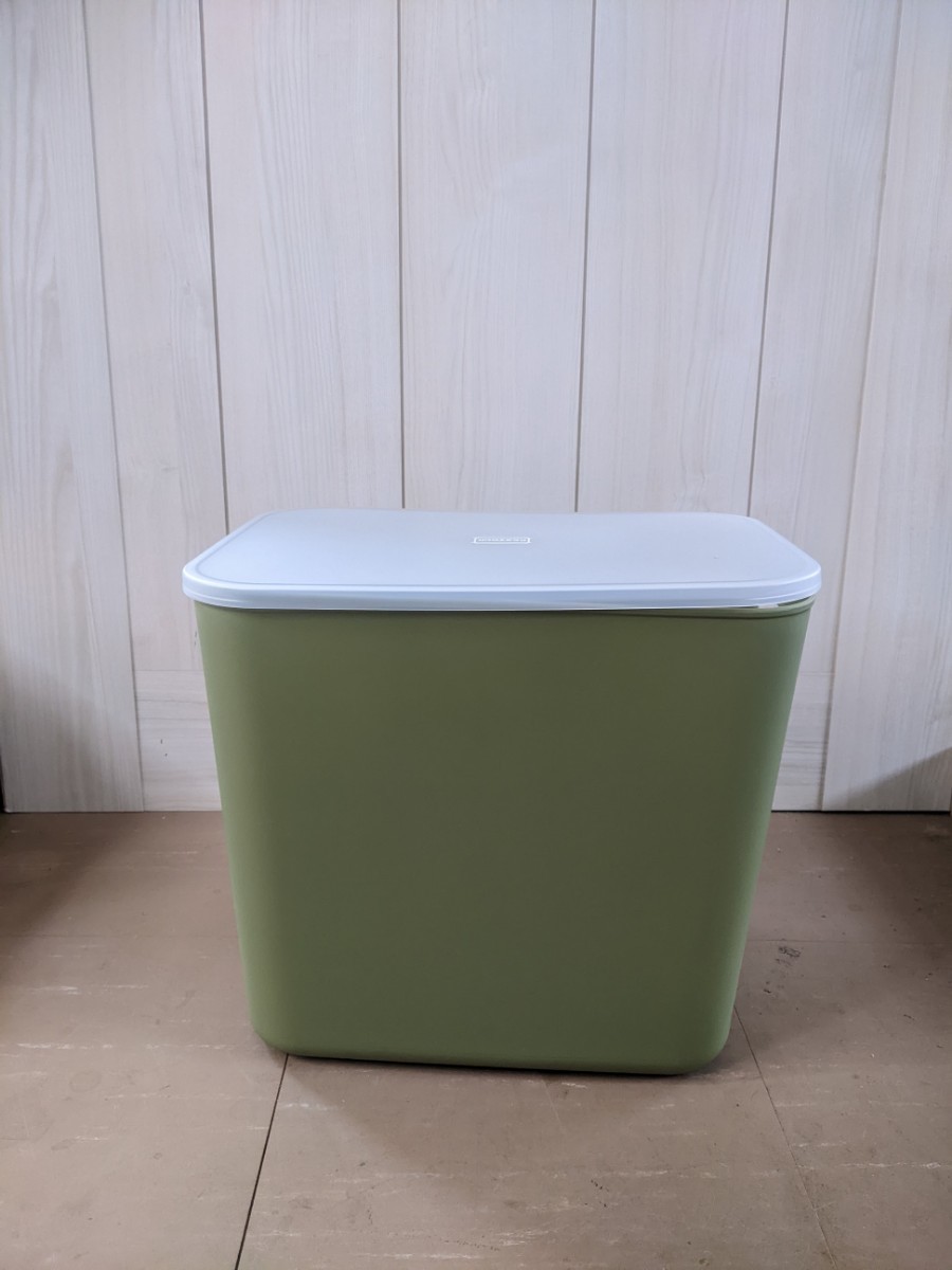  robust . piling ... storage box stylish f Reebok s cover attaching stocker 2 piece set ( moss green )# storage case # case # storage skillful 