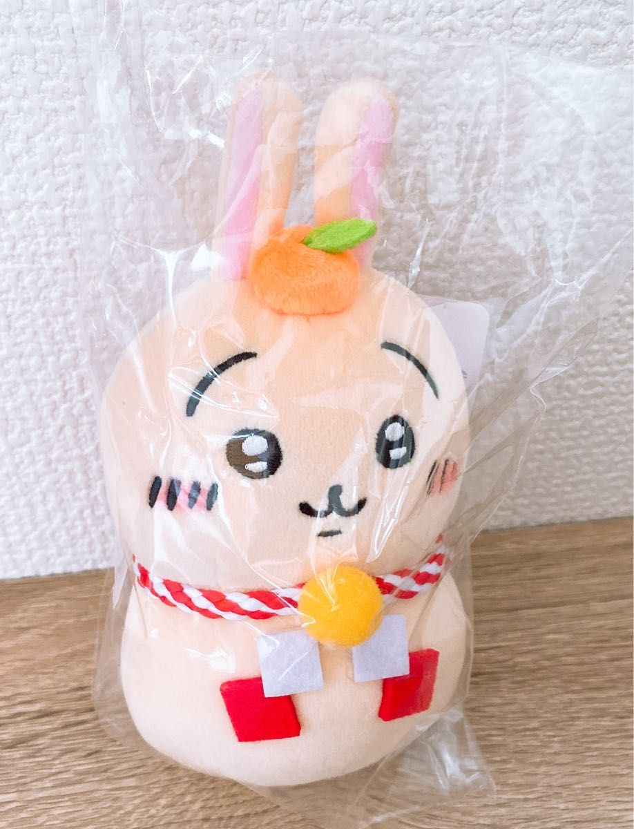 郵便局限定 ちいかわ おもちもちもちマスコット うさぎ 鏡餅 郵便局限定 ちいかわ おもちもちもちマスコット うさぎ 鏡餅