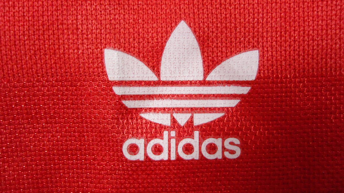 adidas старый модель V шея длинный рукав футбол джерси красный XS Adidas %off неиспользуемый товар letter pack почтовый сервис свет .... рассылка Yupack анонимность 