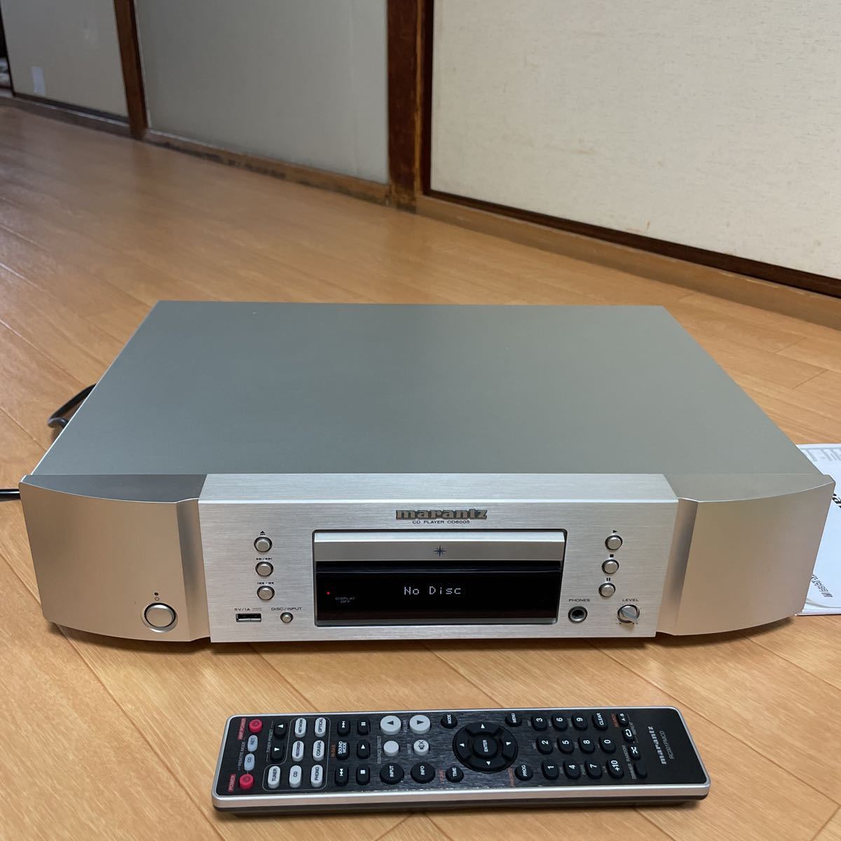 マランツ CDプレイヤー CD6005 - 通販 - parelhas.rn.gov.br